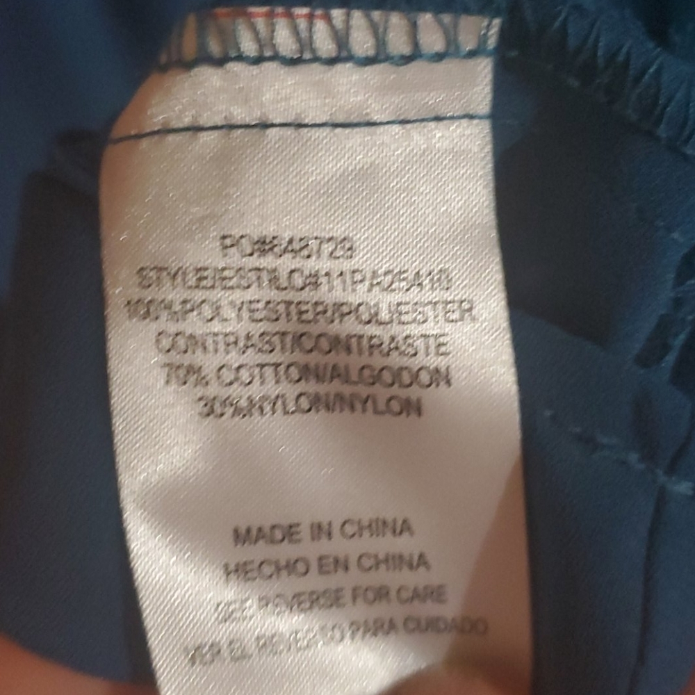 Turquoise blouse - Picture 4 of 4